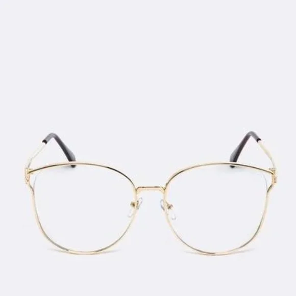 Clear lens thin frame glasses - Picture 9 of 11